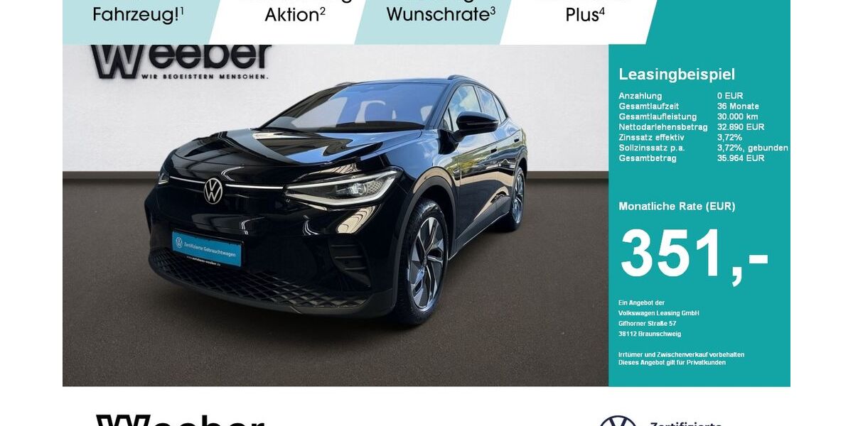 VW ID.4 14.900 km 29.980 &euro; Weil der Stadt 71263