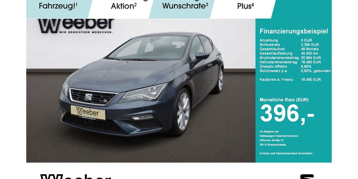 Seat Leon 78.901 km 18.490 &euro; Calw 75365