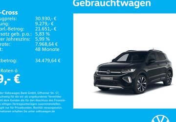 VW T-Cross 1.505 km 30.930 &euro; Stuttgart-Wangen 70188