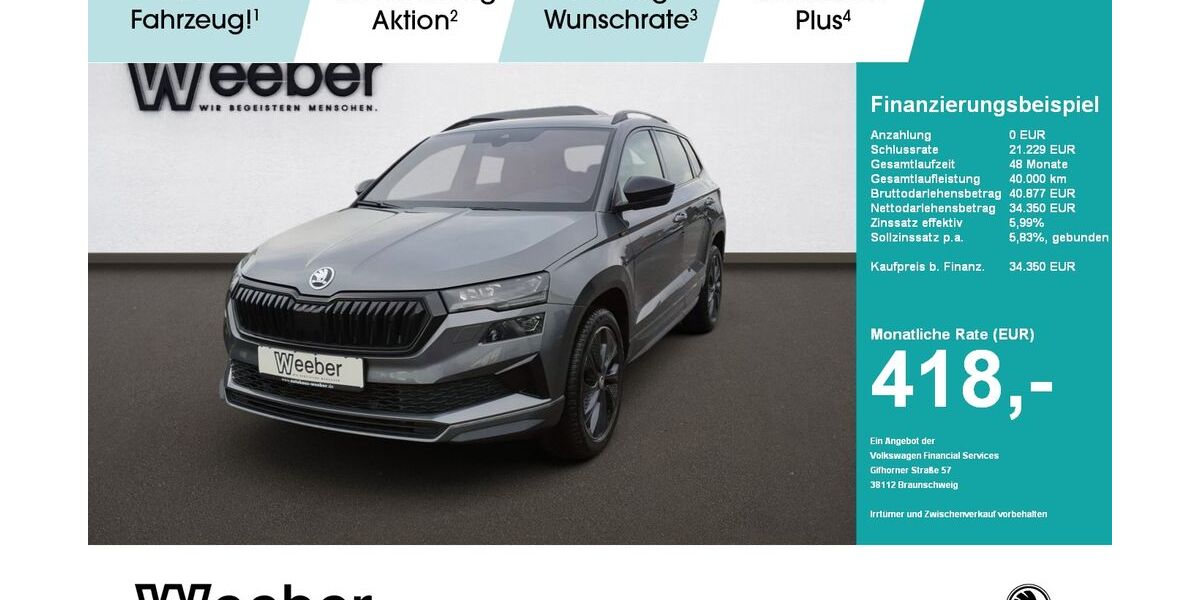 Skoda Karoq 19.980 km 33.950 &euro; Calw 75365