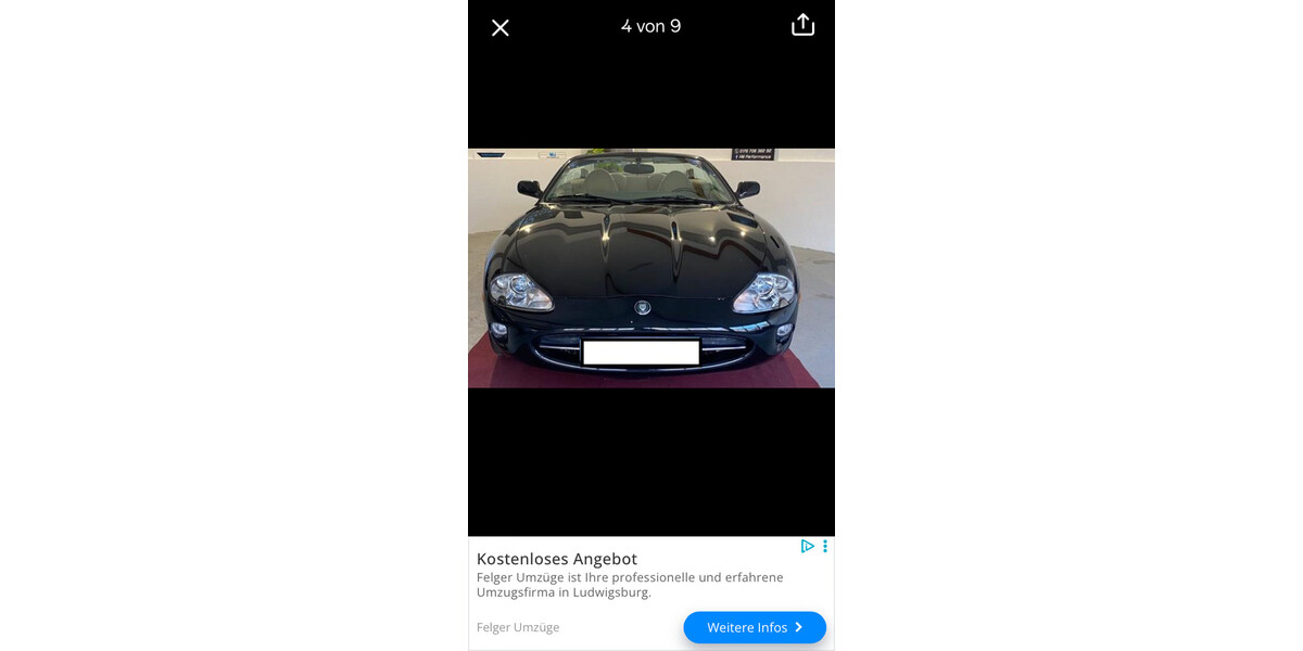 Jaguar XK8 156.000 km 14.990 &euro; Reutlingen 72764