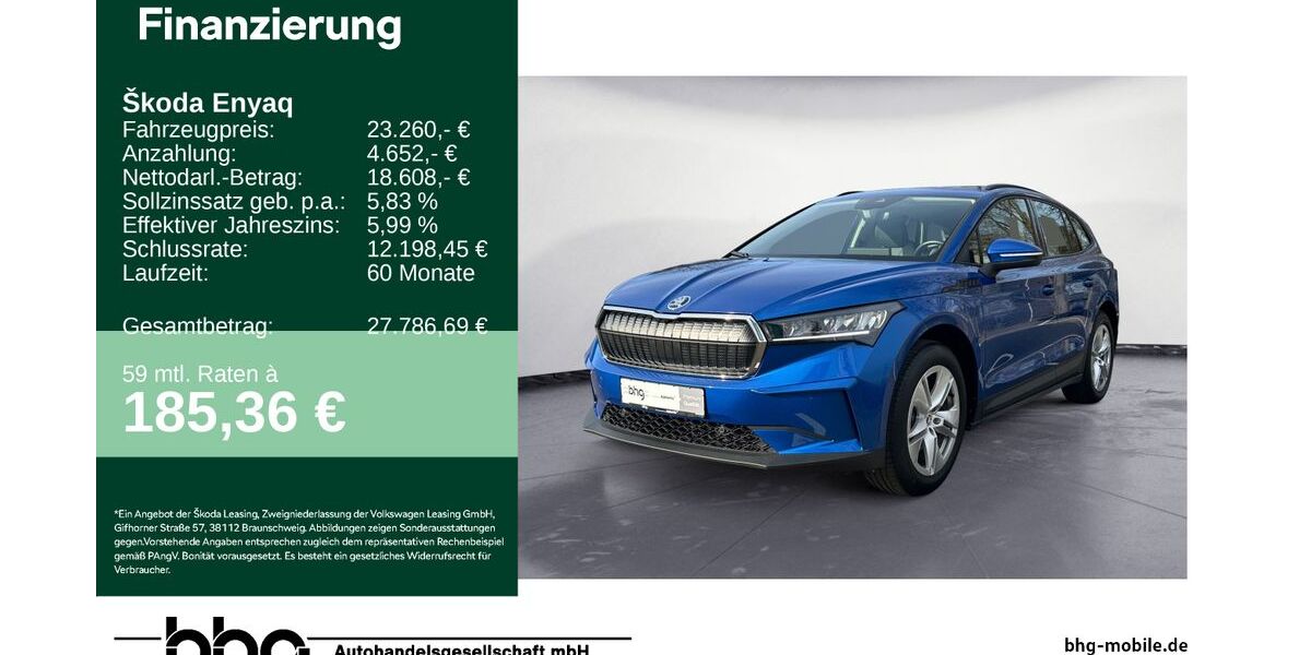Skoda Enyaq 45.693 km 22.290 &euro; Tübingen 72072
