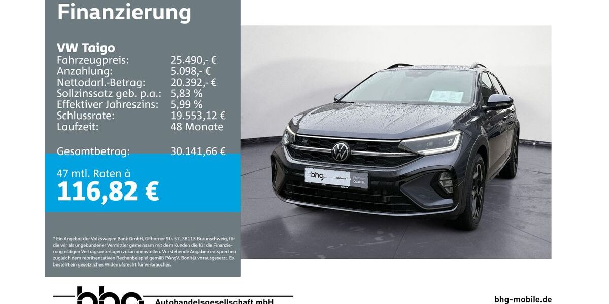 VW Taigo 11.816 km 24.420 &euro; Metzingen 72555
