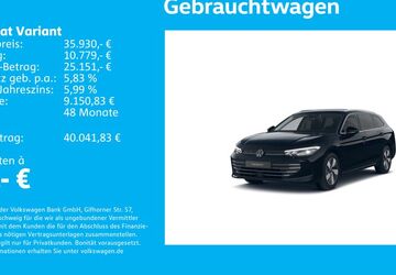 VW Passat Variant 22.929 km 35.930 &euro; Stuttgart-Wangen 70188