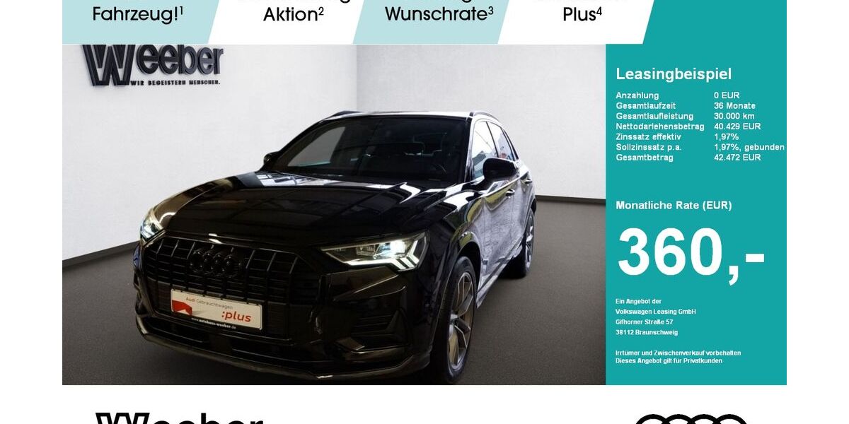Audi Q3 4.623 km 39.980 &euro; Herrenberg 71083