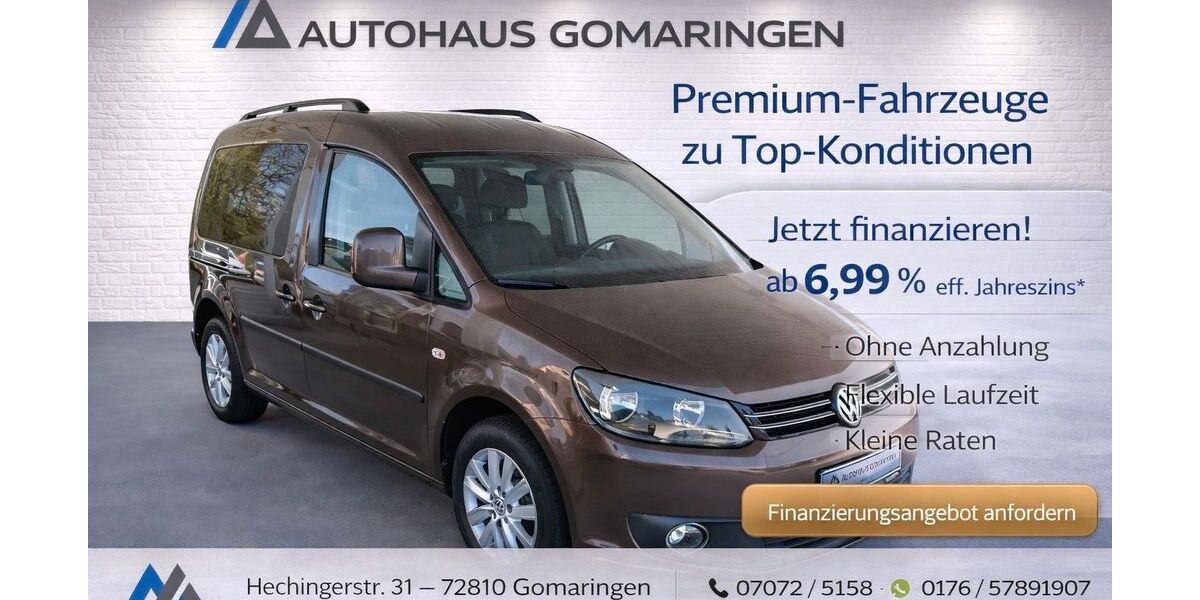 VW Caddy 55.000 km 15.999 &euro; Gomaringen 72810