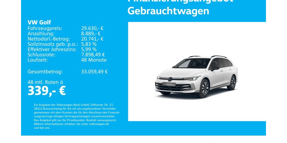 VW Golf 26.174 km 29.430 &euro; Stuttgart-Feuerbach 70469