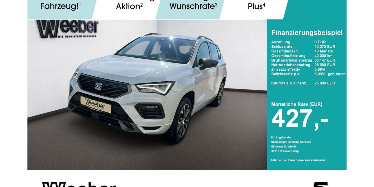 Seat Ateca 42.488 km 25.240 &euro; Herrenberg 71083