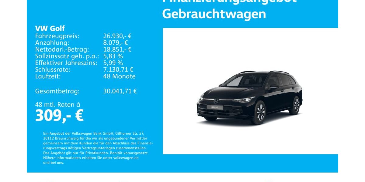VW Golf 16.122 km 26.930 &euro; Stuttgart-Feuerbach 70469