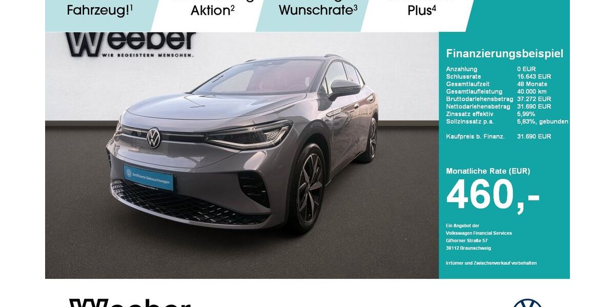 VW ID.4 29.596 km 30.980 &euro; Weil der Stadt 71263